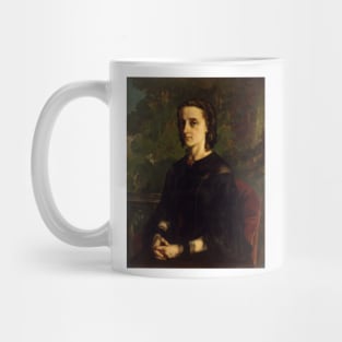 Madame de Brayer by Gustave Courbet Mug